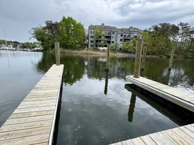 Dock For Rent At Newly renovated private floating dock next to Truxton Park Boat Ramp.